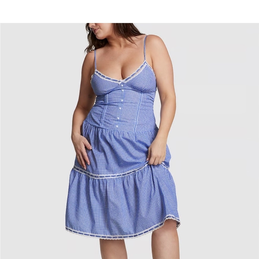 Frankie’s bikinis gingham dress